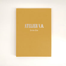 Charger l'image dans la galerie, Livre d'or / Guestbook 30x21cm (A4) tranches dorées