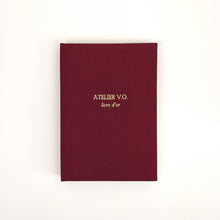 Charger l'image dans la galerie, Livre d'or / Guestbook 21x14,5cm (A5) tranches dorées