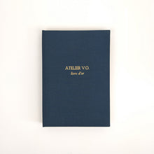 Charger l'image dans la galerie, Livre d'or / Guestbook 21x14,5cm (A5) tranches dorées