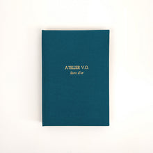 Charger l'image dans la galerie, Livre d'or / Guestbook 21x14,5cm (A5) tranches dorées