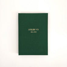 Charger l'image dans la galerie, Livre d'or / Guestbook 21x14,5cm (A5) tranches dorées