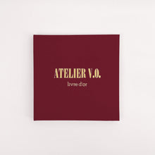 Charger l'image dans la galerie, Livre d'or / Guestbook 21x21cm tranches ivoire