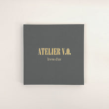 Charger l'image dans la galerie, Livre d'or / Guestbook 21x21cm tranches ivoire