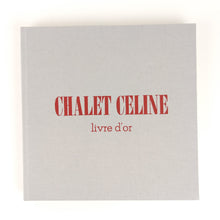 Charger l&#39;image dans la galerie, Livre d&#39;or / Guestbook 21x21cm tranches ivoire
