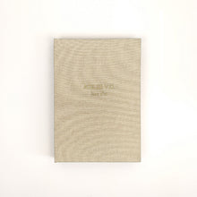 Charger l&#39;image dans la galerie, Livre d&#39;or / Guestbook 21x14,5cm (A5) tranches dorées
